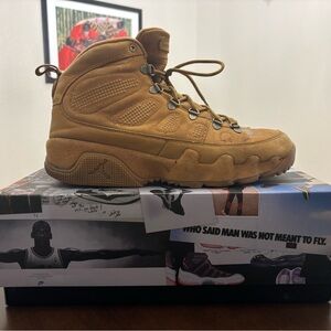 Jordan 9 Retro (2018) Men's Boots - Brown - Size 12